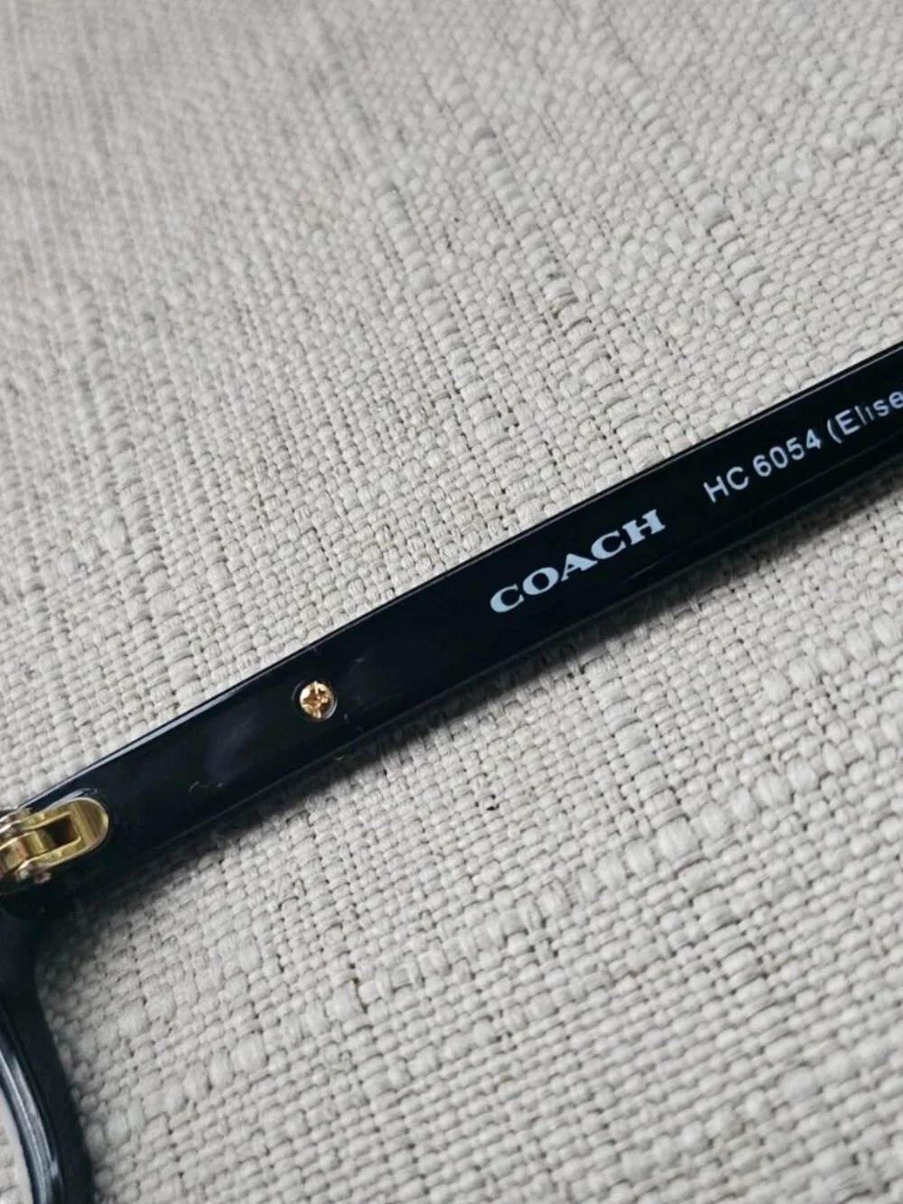 Coach Eyeglasses Frame Black ELISE HC6054 Eyewear Glasses 5002 Frame only